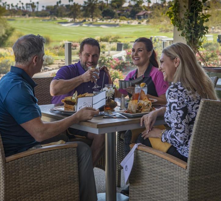 Outdoor Lunch Dining at the 19th Hole